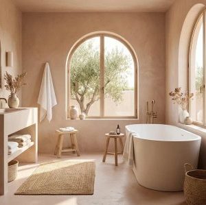 decorative finishes for interiors with textured feature wall