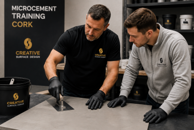 One-to-One Microcement Training Cork