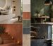 decorative finish colours and textured wall samples
